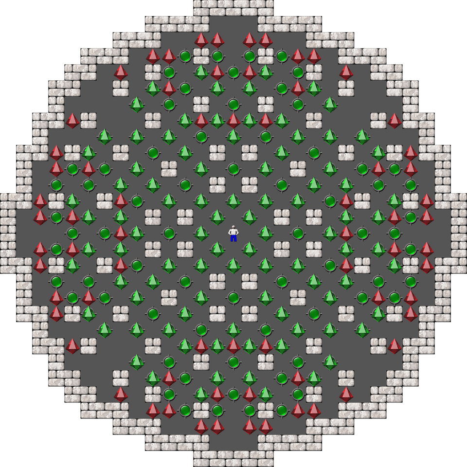 Sokoban David W. Skinner Arranged level 256